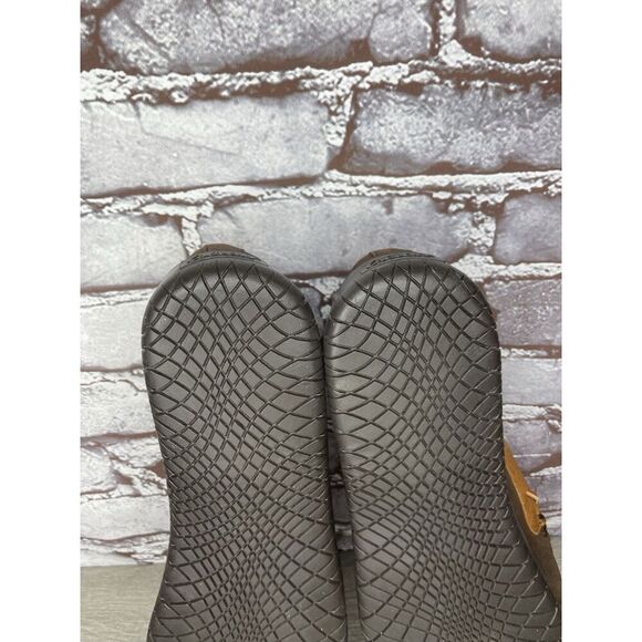 Cabela's Brown Suede Leather Slippers Moccasins Slip On Mens Size 10M US/43EU - Picture 13 of 16